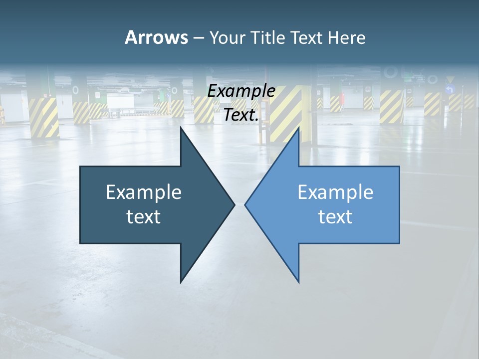 Place Illuminated Night PowerPoint Template