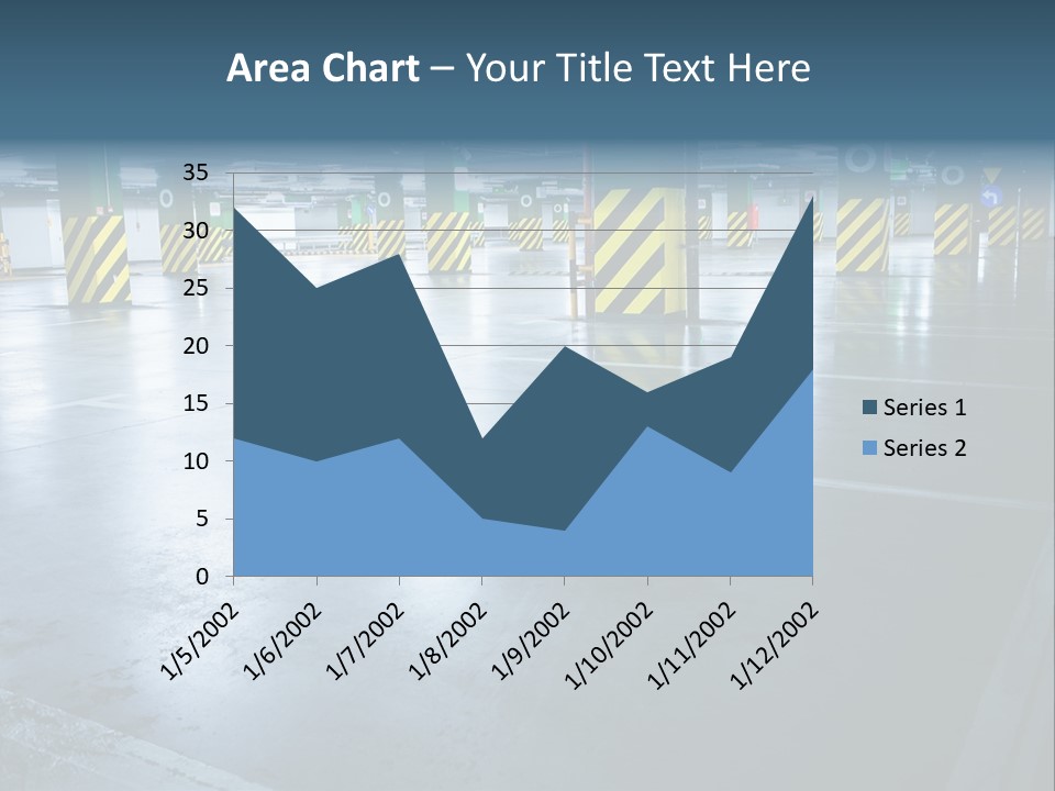 Place Illuminated Night PowerPoint Template
