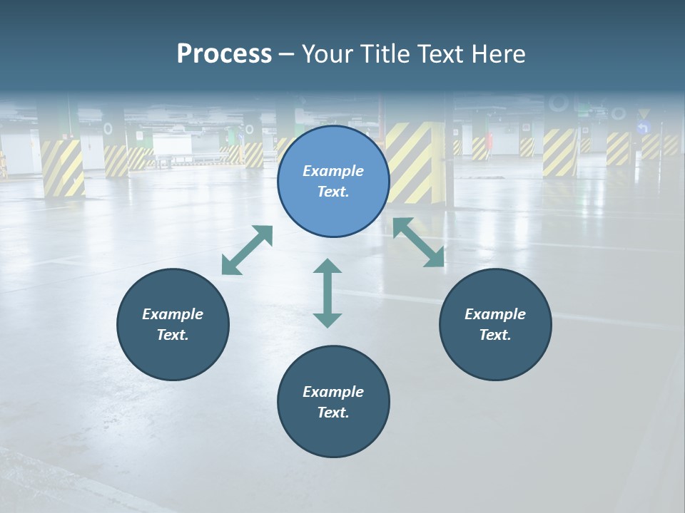 Place Illuminated Night PowerPoint Template