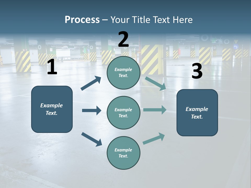 Place Illuminated Night PowerPoint Template