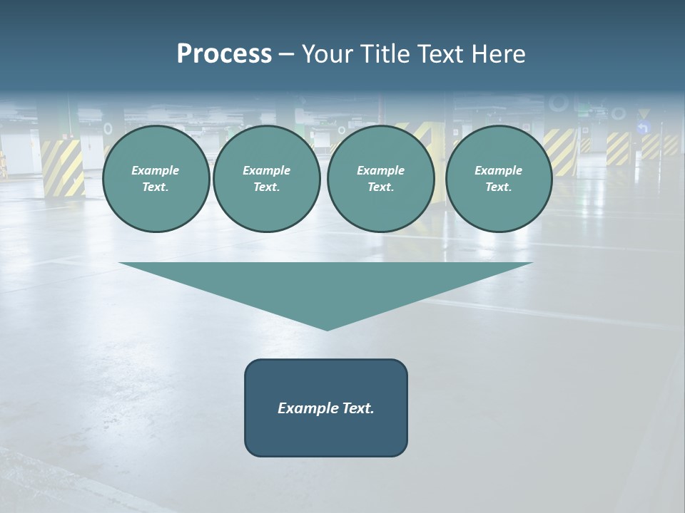 Place Illuminated Night PowerPoint Template