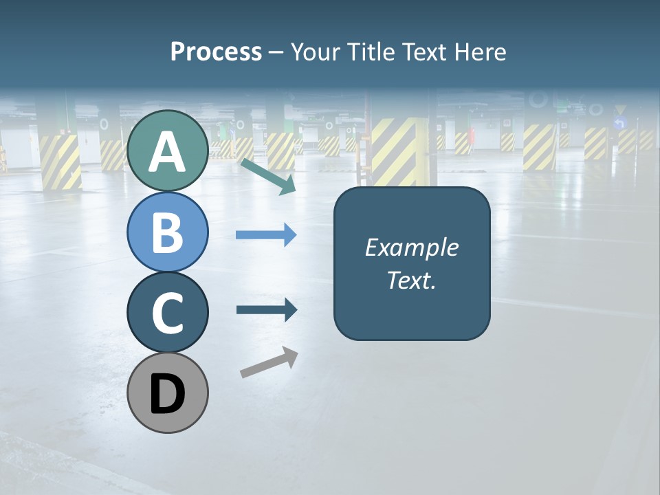 Place Illuminated Night PowerPoint Template