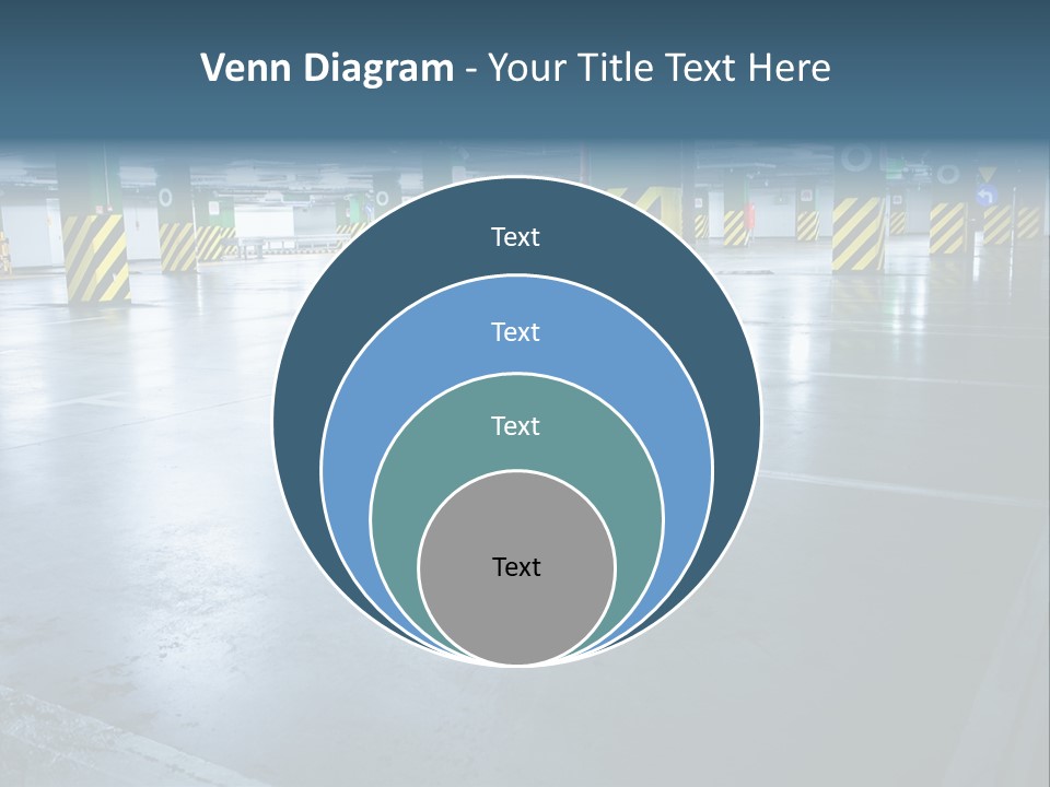 Place Illuminated Night PowerPoint Template