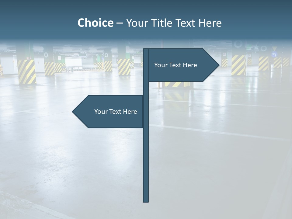 Place Illuminated Night PowerPoint Template