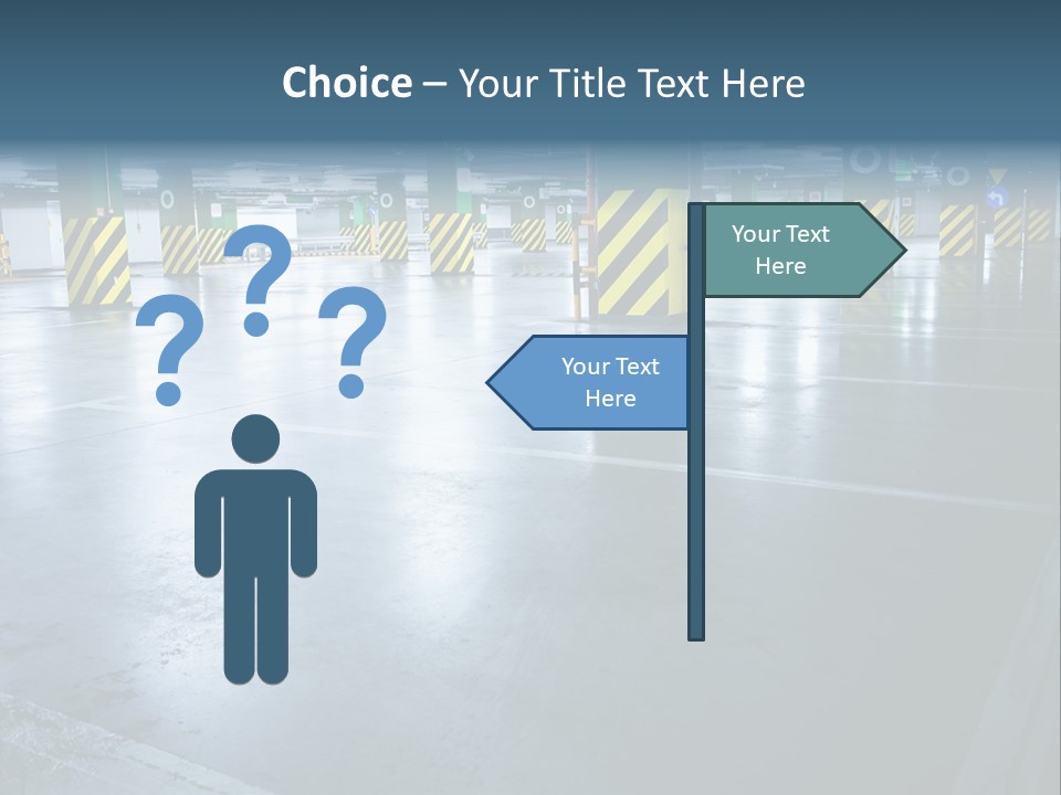 Place Illuminated Night PowerPoint Template
