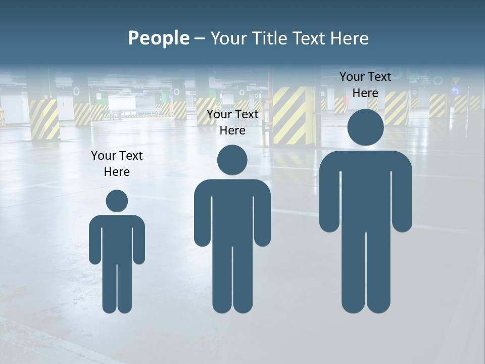 Place Illuminated Night PowerPoint Template