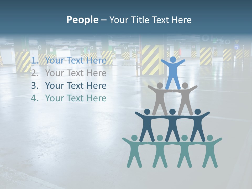 Place Illuminated Night PowerPoint Template