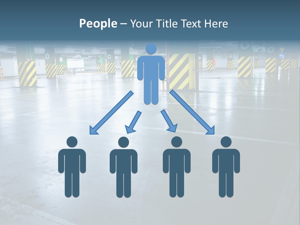 Place Illuminated Night PowerPoint Template