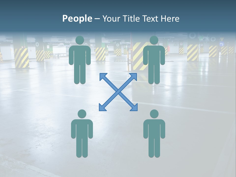 Place Illuminated Night PowerPoint Template