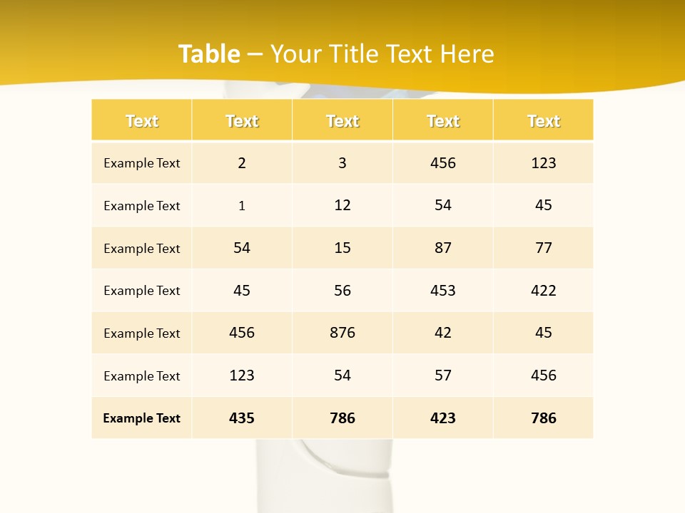 Toothbrush Photo Closeup PowerPoint Template