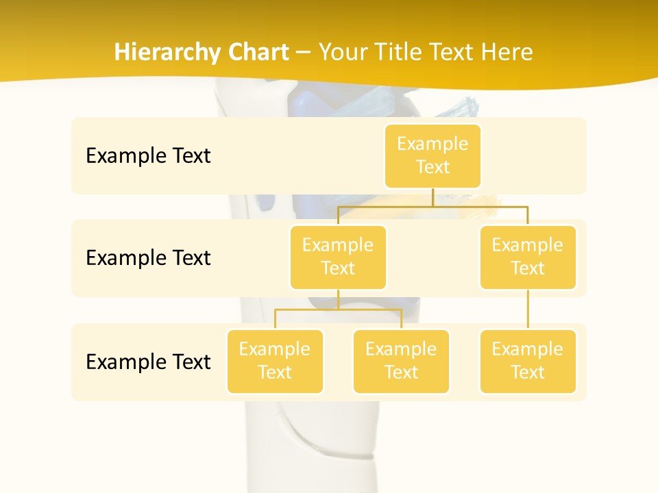 Toothbrush Photo Closeup PowerPoint Template
