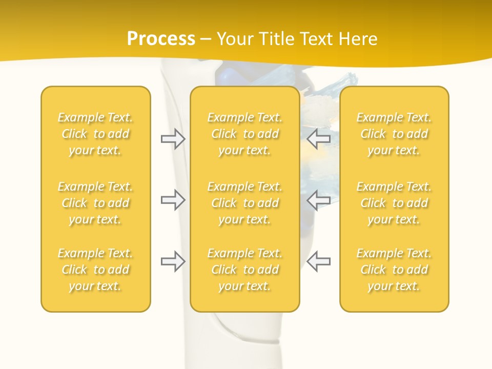 Toothbrush Photo Closeup PowerPoint Template