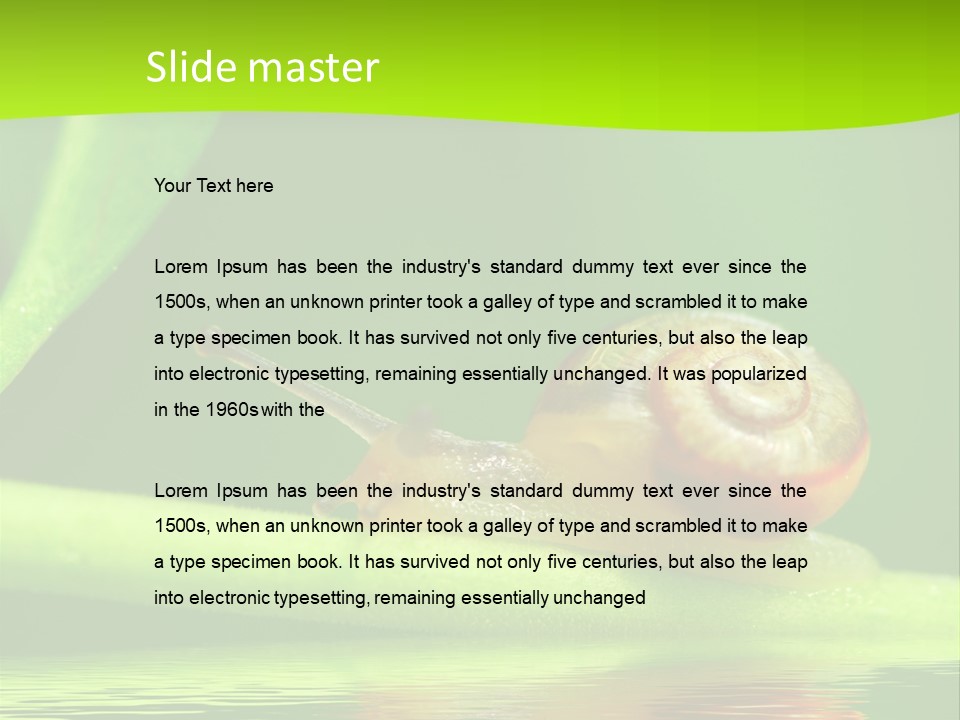 Plant Animal Lonely PowerPoint Template