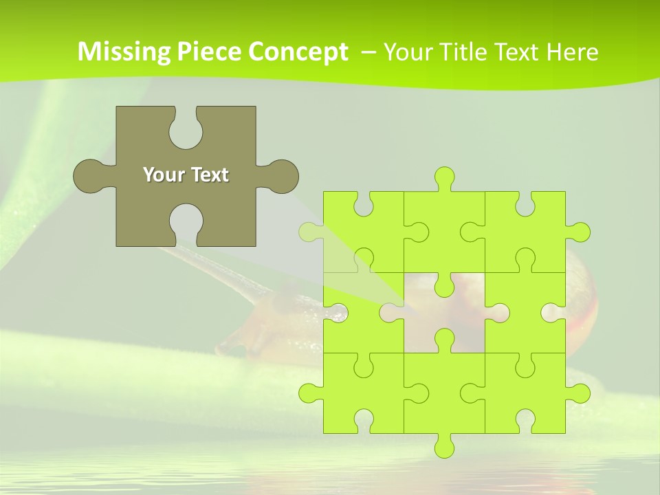 Plant Animal Lonely PowerPoint Template