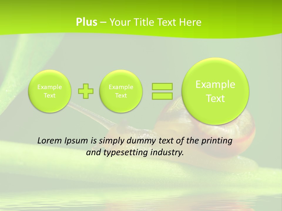 Plant Animal Lonely PowerPoint Template