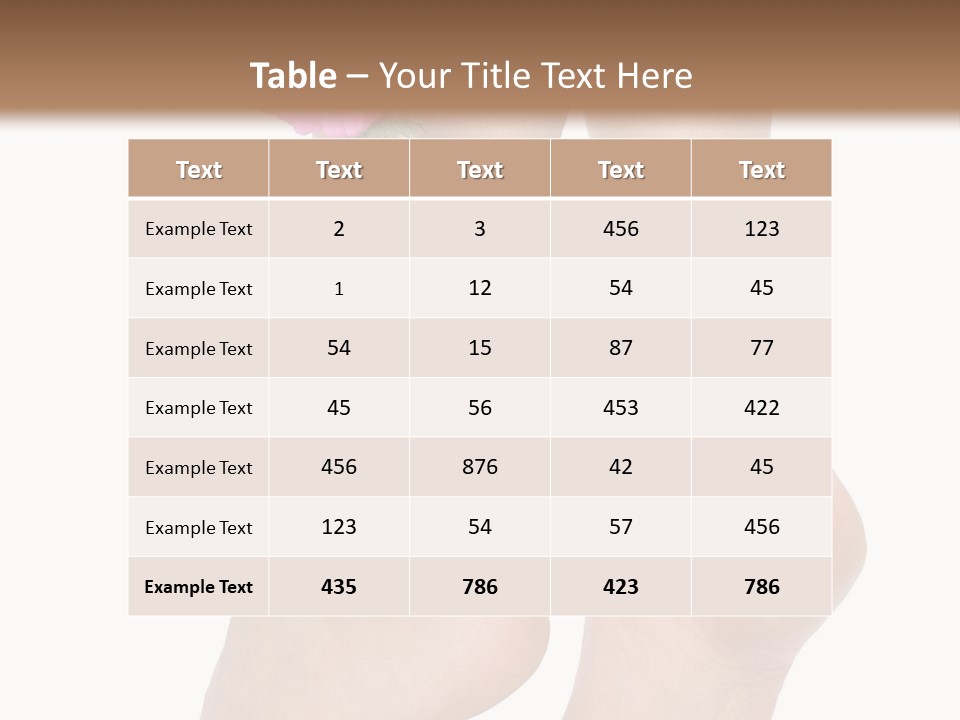 Pretty Depilation Relaxation PowerPoint Template