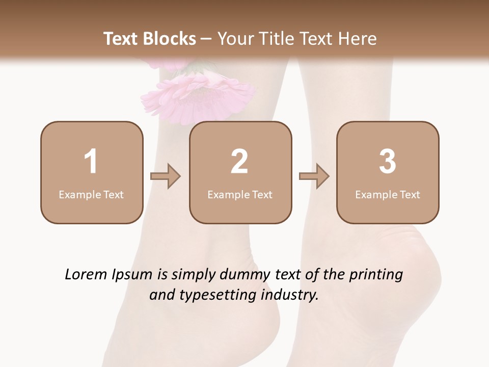 Pretty Depilation Relaxation PowerPoint Template