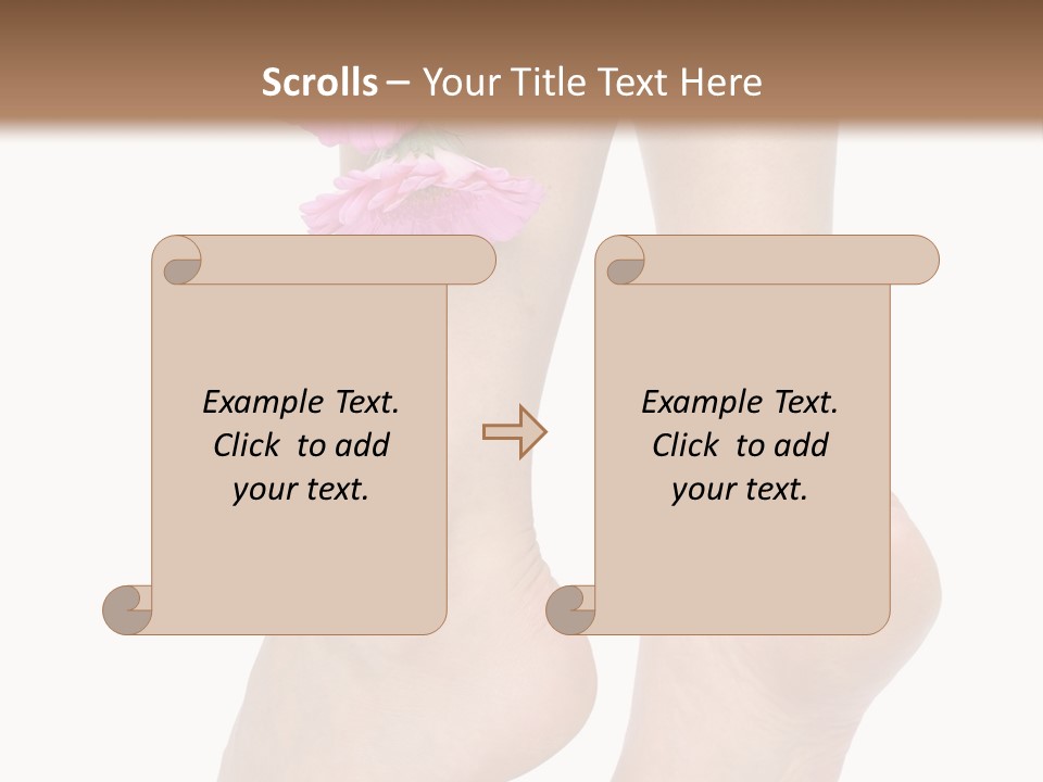 Pretty Depilation Relaxation PowerPoint Template