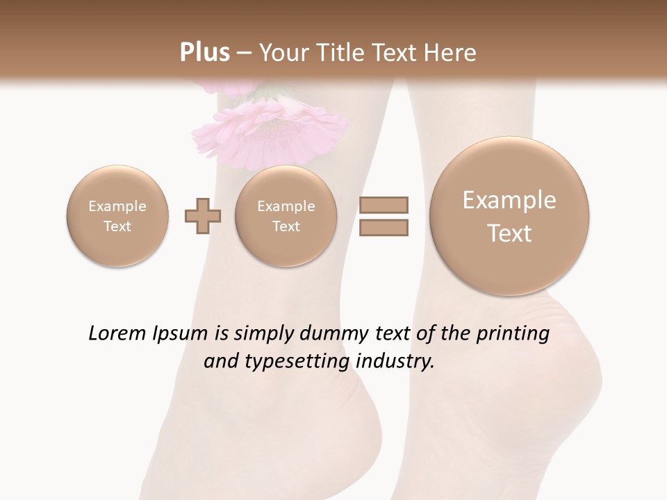 Pretty Depilation Relaxation PowerPoint Template