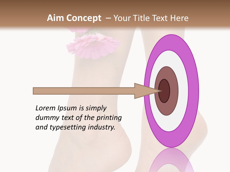 Pretty Depilation Relaxation PowerPoint Template