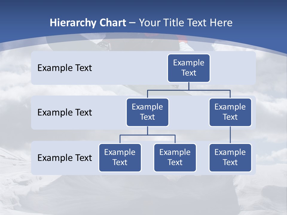Board Blue Holiday PowerPoint Template