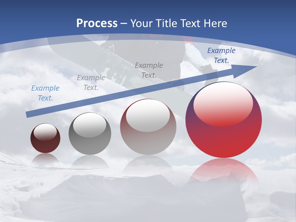 Board Blue Holiday PowerPoint Template