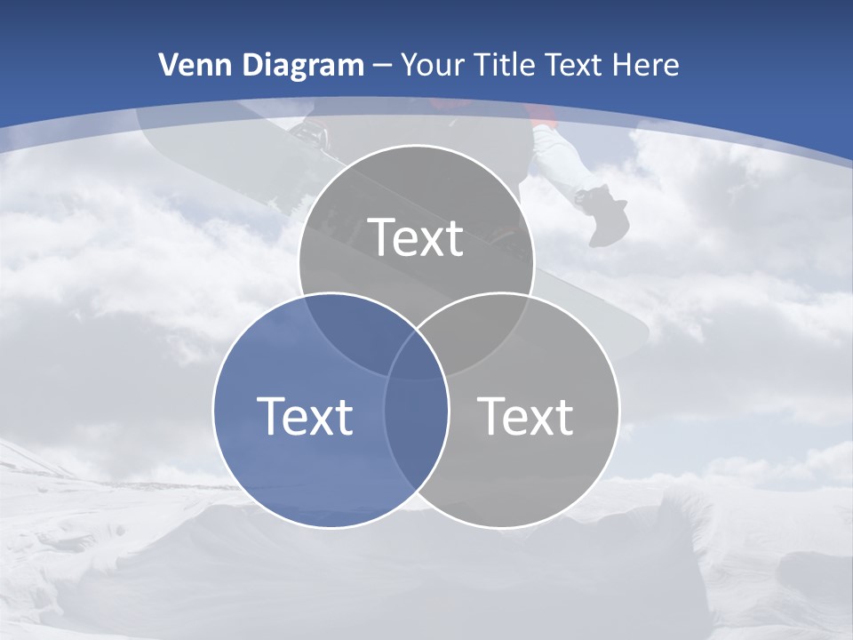 Board Blue Holiday PowerPoint Template