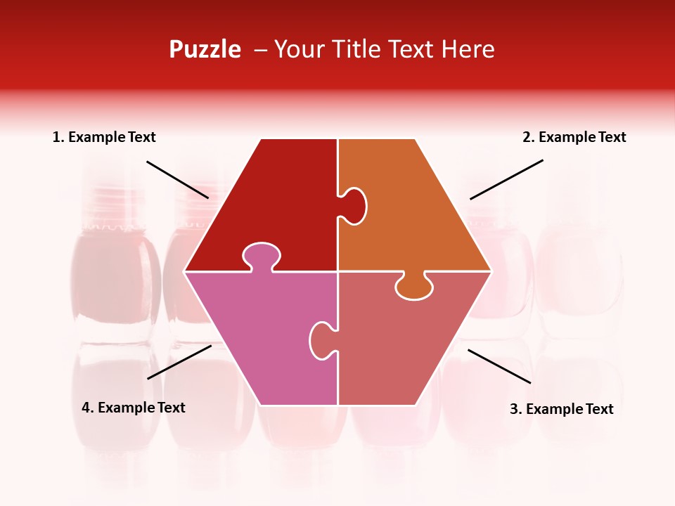 Bottle Group Reflection PowerPoint Template