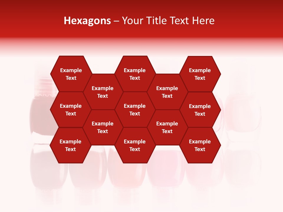 Bottle Group Reflection PowerPoint Template