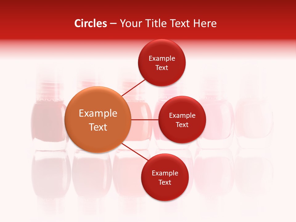 Bottle Group Reflection PowerPoint Template