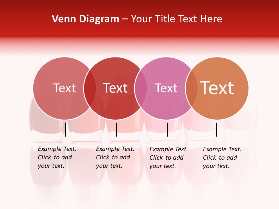 Bottle Group Reflection PowerPoint Template