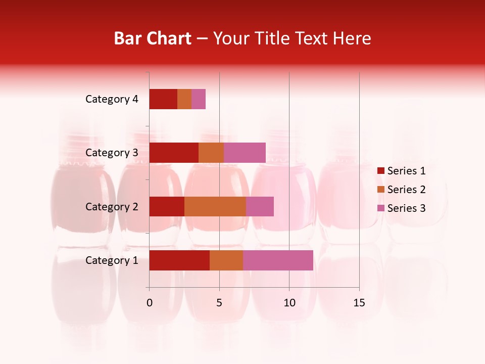 Bottle Group Reflection PowerPoint Template