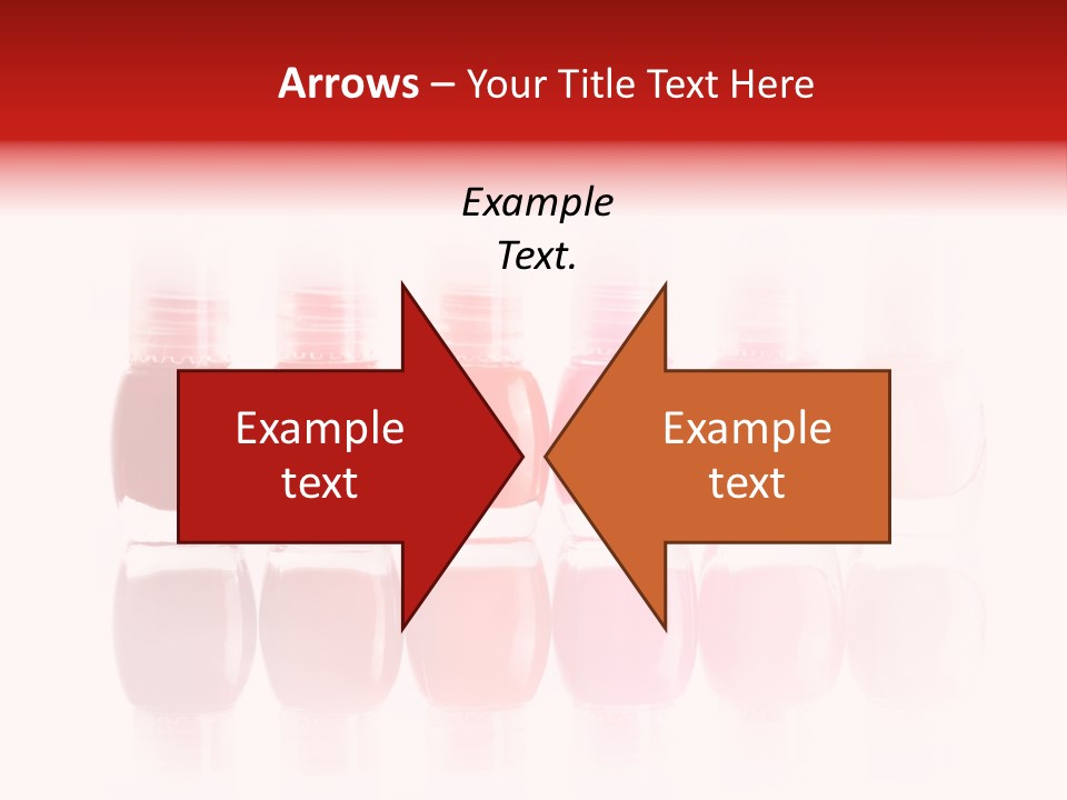 Bottle Group Reflection PowerPoint Template