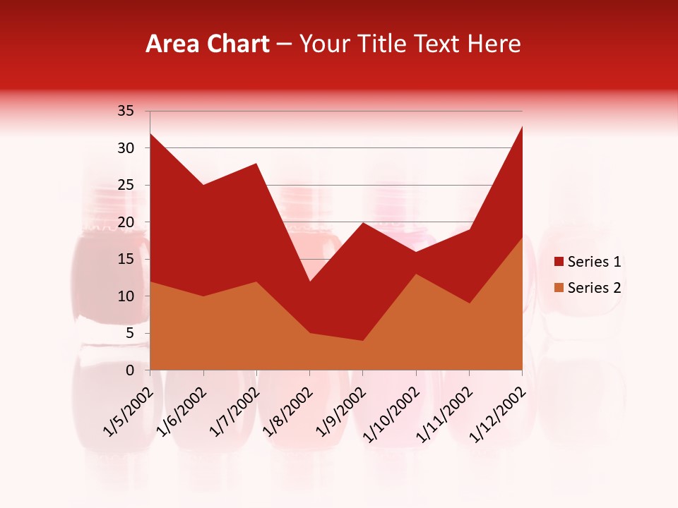 Bottle Group Reflection PowerPoint Template