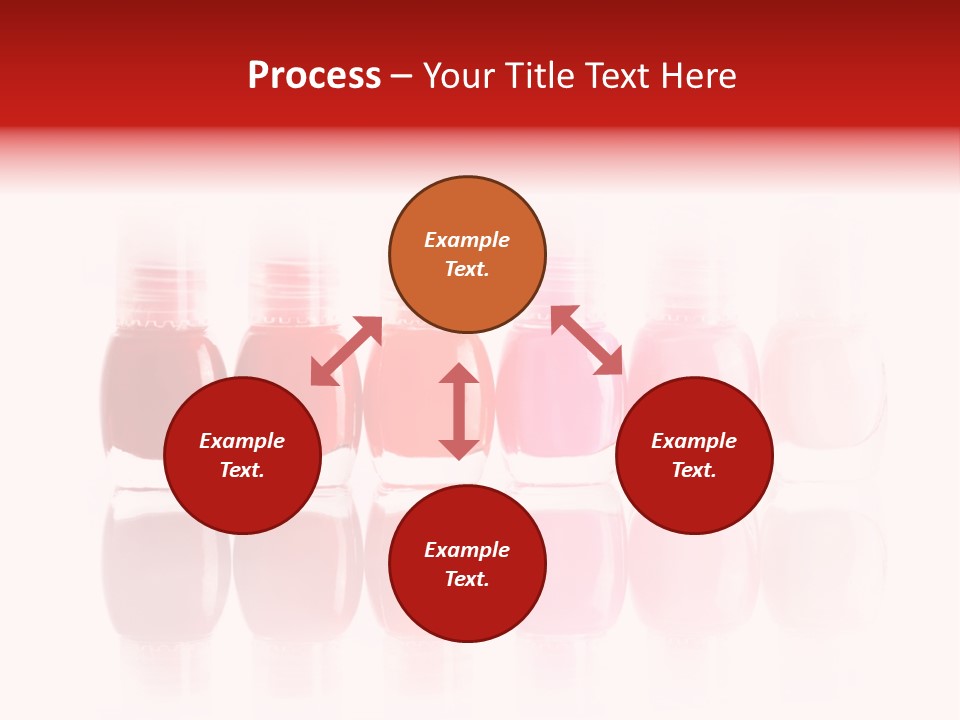 Bottle Group Reflection PowerPoint Template