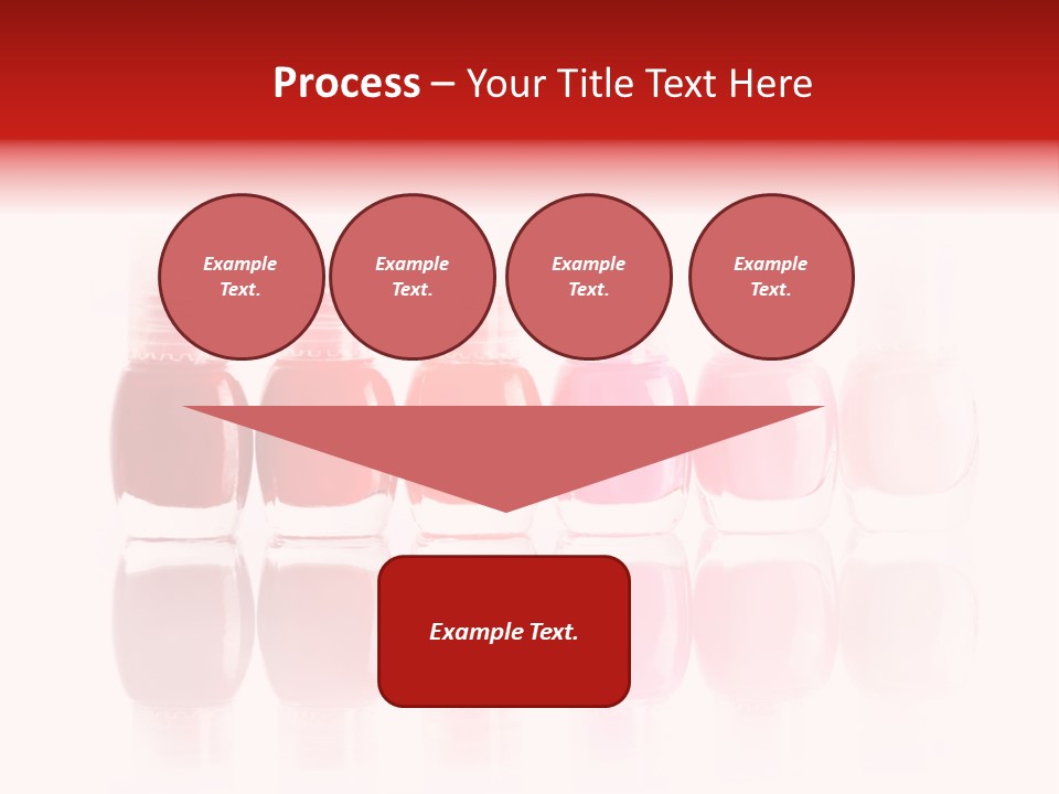 Bottle Group Reflection PowerPoint Template
