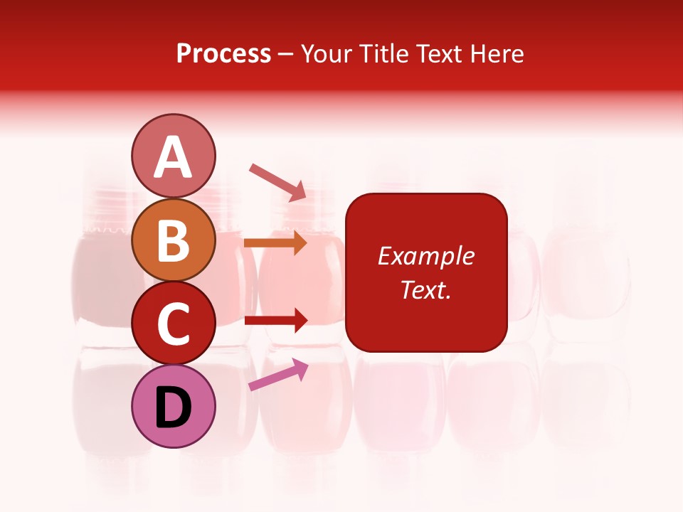 Bottle Group Reflection PowerPoint Template