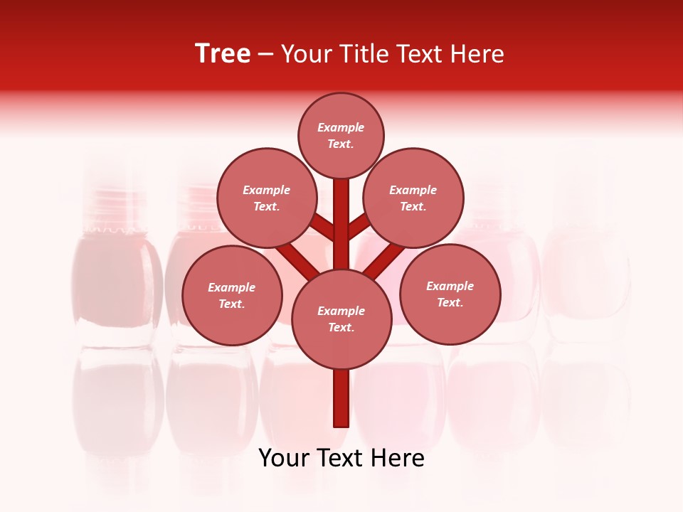 Bottle Group Reflection PowerPoint Template