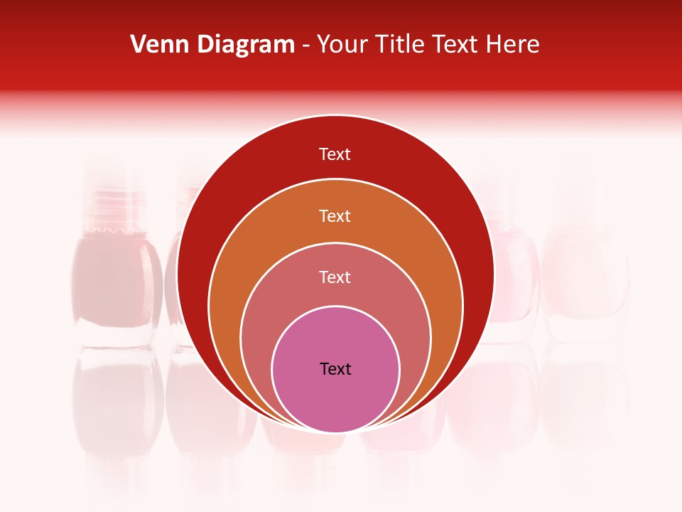Bottle Group Reflection PowerPoint Template