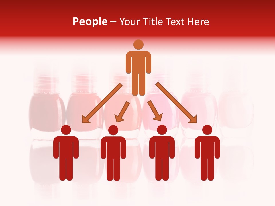 Bottle Group Reflection PowerPoint Template