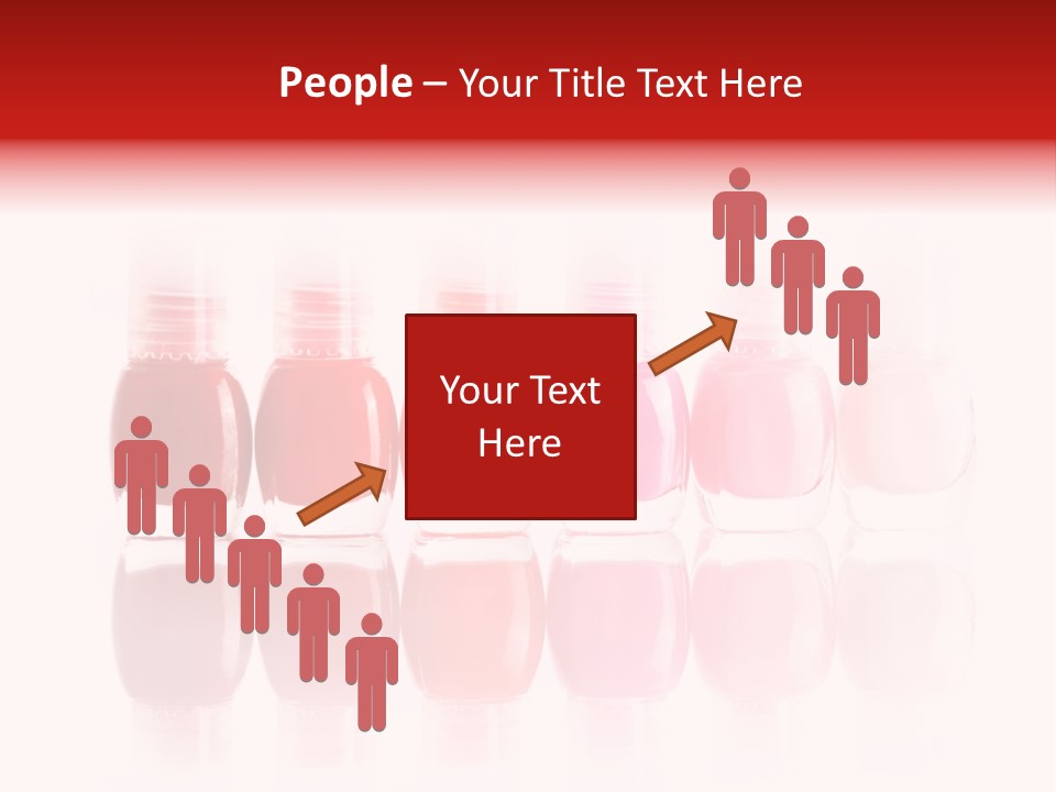 Bottle Group Reflection PowerPoint Template