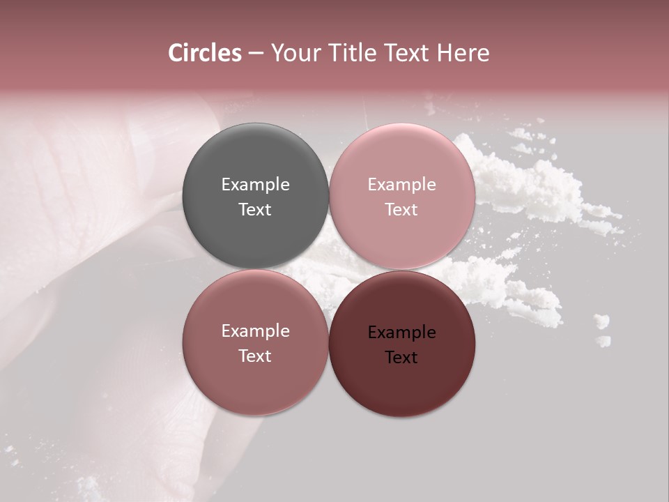 Razor Abuse Drug PowerPoint Template