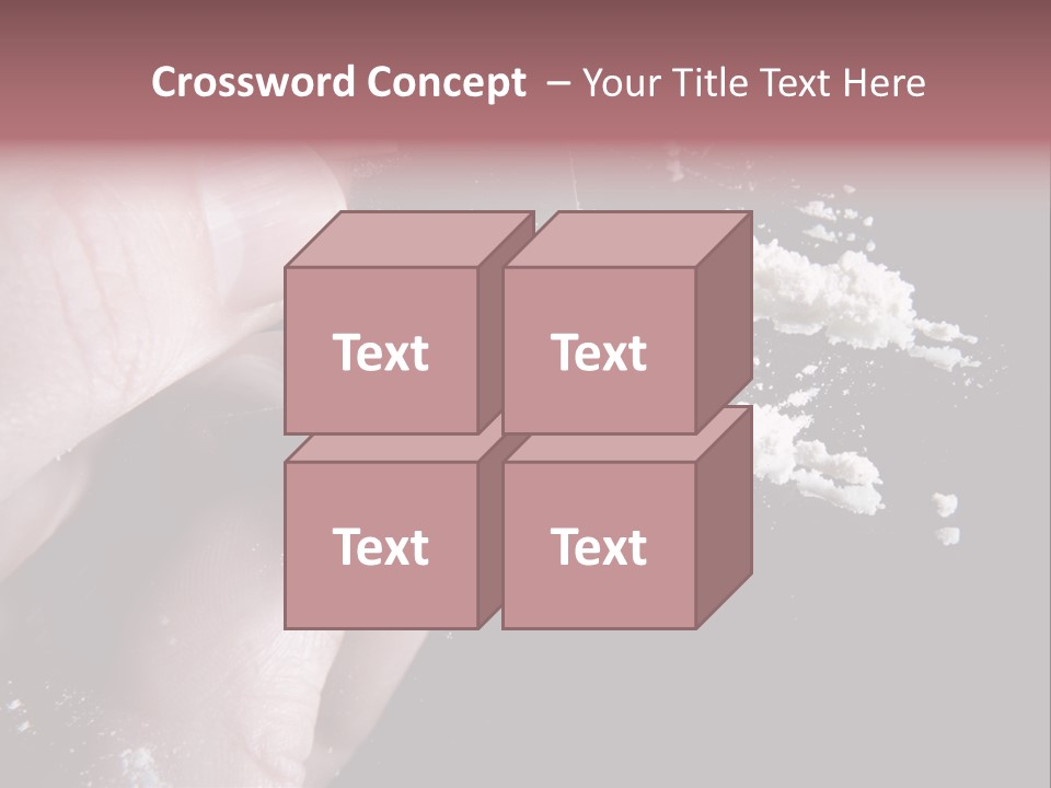 Razor Abuse Drug PowerPoint Template