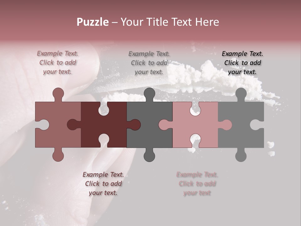Razor Abuse Drug PowerPoint Template
