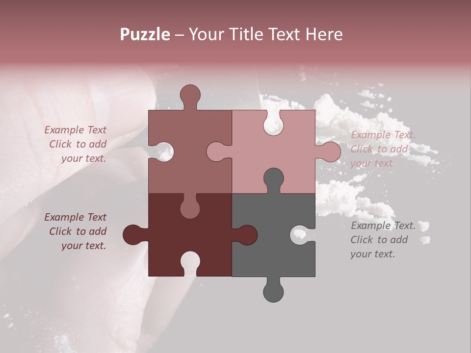 Razor Abuse Drug PowerPoint Template