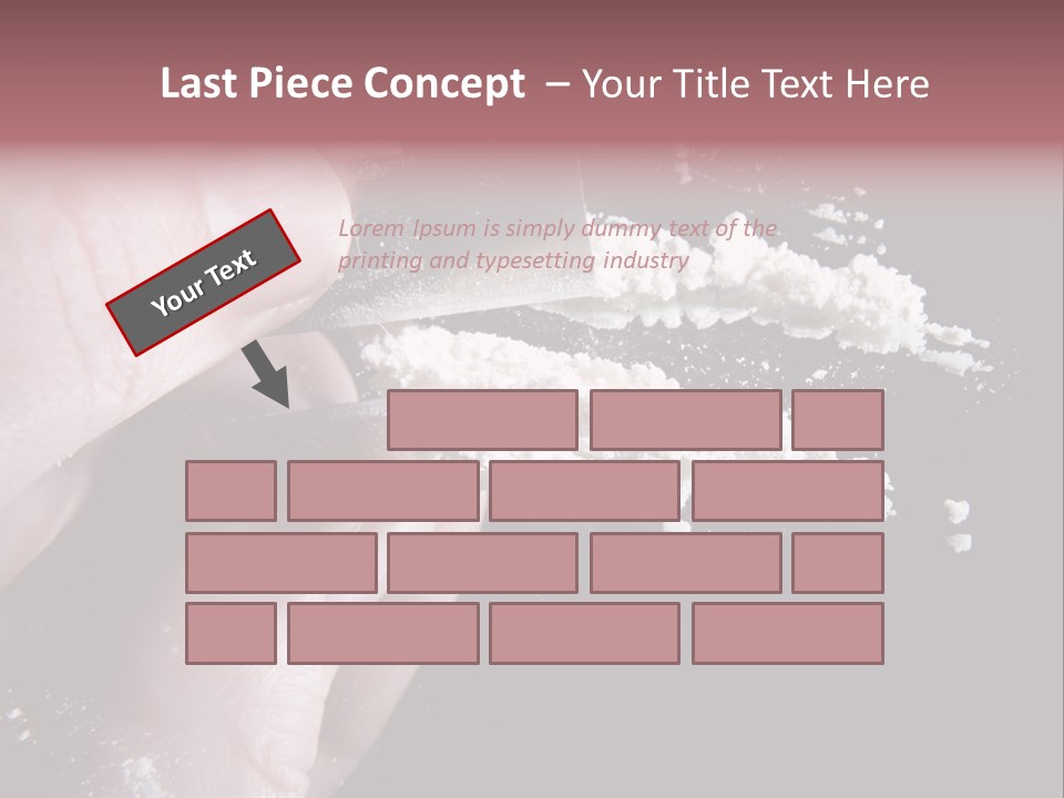 Razor Abuse Drug PowerPoint Template