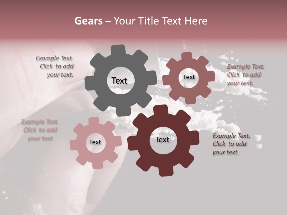 Razor Abuse Drug PowerPoint Template