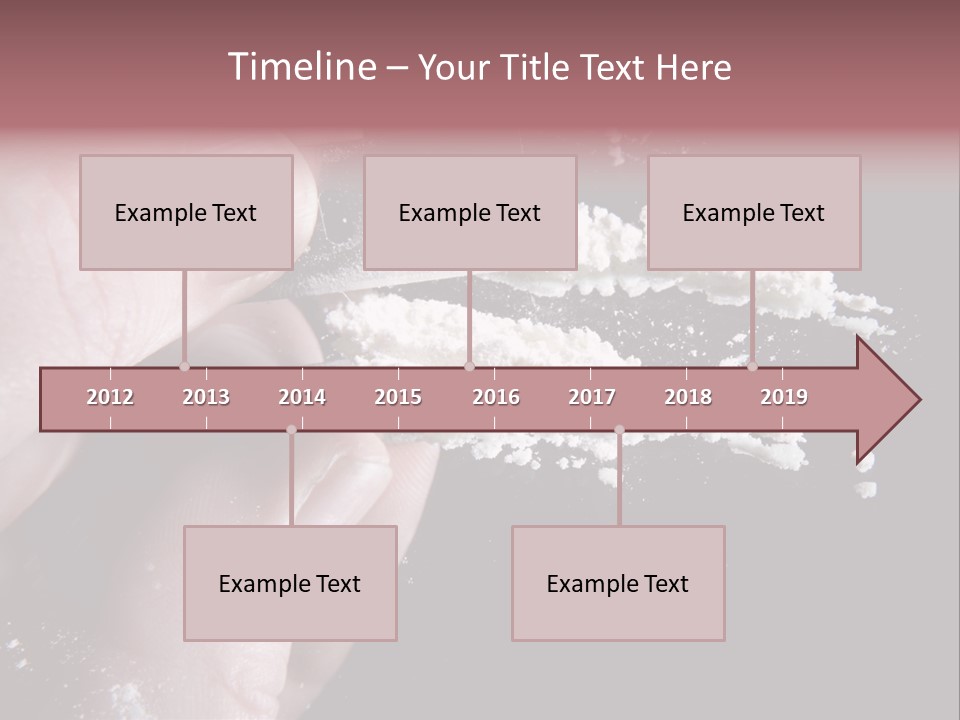 Razor Abuse Drug PowerPoint Template