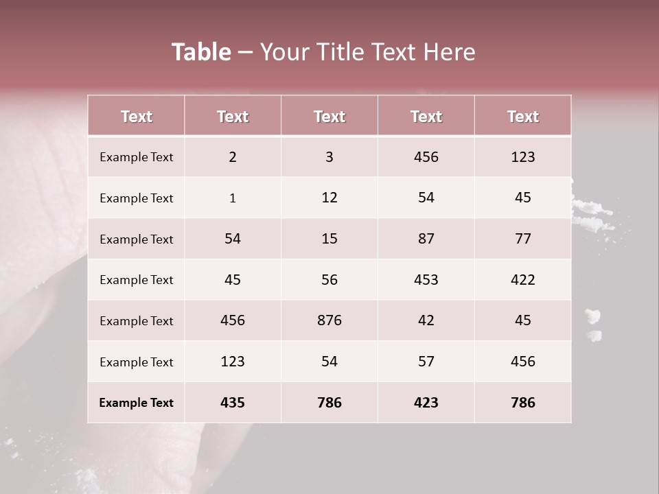 Razor Abuse Drug PowerPoint Template
