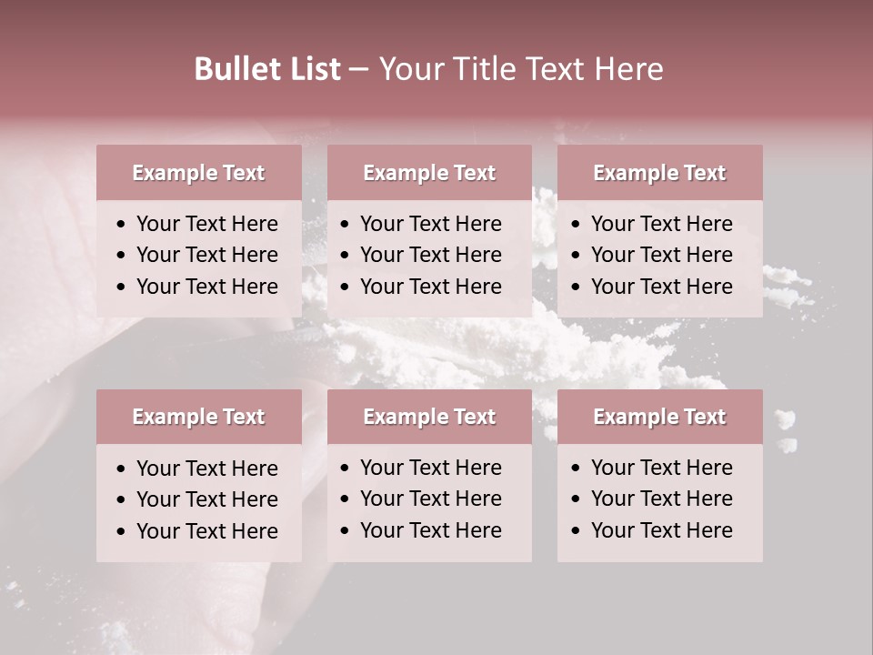 Razor Abuse Drug PowerPoint Template